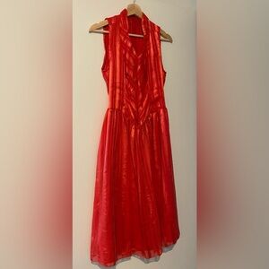 Vintage red dress